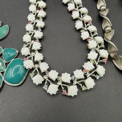 Vintage Chain Necklace Lot of 7 Silver Tone Costume Jewelry