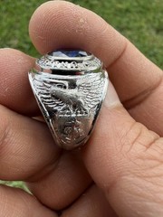 Vintage United States Navy Military Class Ring