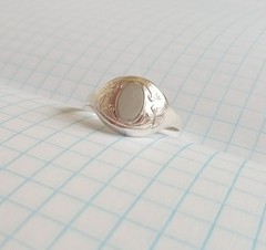 Vintage Beautiful Ring Sterling Silver 925 star USSR time Women Jewelry size 9.5