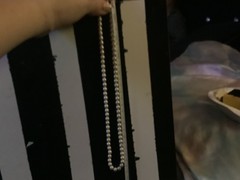 Vintage 1950s 14K Gold cultured Japanese Akoya Pearl Necklace, 50cmHand knotted
