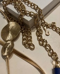 Mixed Lot Goldtone ~ Vintage Hearts ~ Retro Chic Belts , Alex&Ani ~ More !