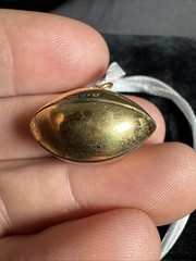 ✨Vintage Football Charm Yellow Gold 1/10 10K 1968 Western High Champions