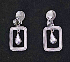 Clip-On Earrings Lot of 3- Includes one pair Sarah Coventry 1964 Silver Splendor