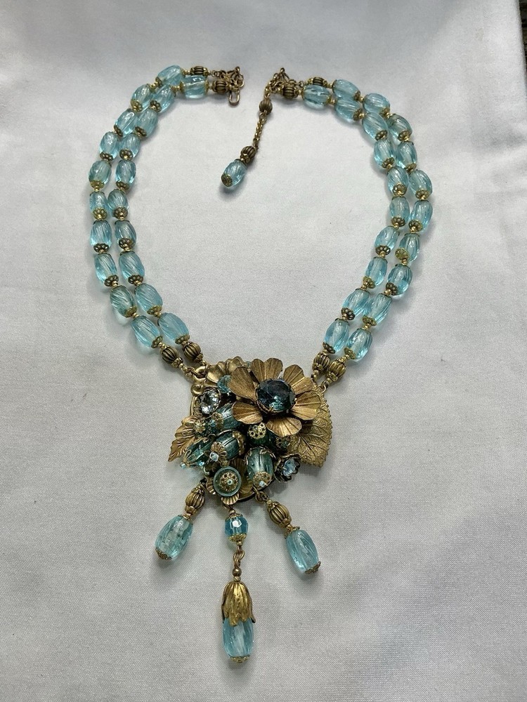 MIRIAM HASKELL Necklace. Large And STUNNING!