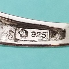 Silver Round 3-Stone Cubic Zirconia Ring-925-Sterling-5.7mm Center-3.4mm Band