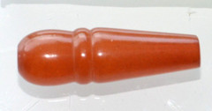 1970 RUSSIAN SOVIET BALTIC AMBER TIP TYPE ROSARY NECKLACE 琥珀 BEAD STONE ROCK PIN