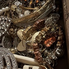 Vintage to Now Jewelry Lot, All Wearable Untested. No Broken. Box A9