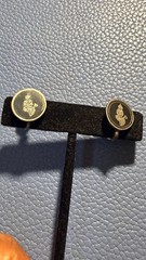 Vintage Siam Sterling Silver Niello Jewelry Set w/ Goddess Mekhala Pendants & Ea