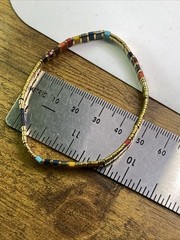 Vintage Colorful Womens Stretch Bangle Cuff Bracelet