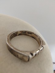 Vintage 925 Sterling Silver Ring Lot 6pc Adjustable Stackable Tested Pinky Toe