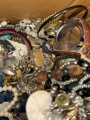 Huge Unsearched Jewelry Lot VTG Vintage to Modern