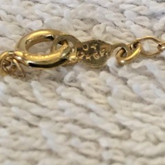 Vintage Millefiori Necklace Marked Gold Filled 12K 1/20 Estate Piece
