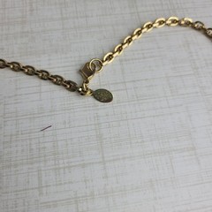 Vintage Kirks Folly Cat Charm Dangle Necklace Birds Crystals Bows Cats Heart 26″