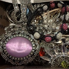Vintage to Now Jewelry Lot, All Wearable Untested. No Junk. Box A7