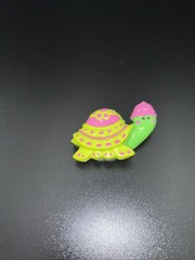Vintage Avon Fragrance Glace Pin Myrtle the Turtle Full 1974 pink green