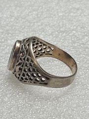 Vintage Silver 875 Ring Soviet Vintag1980 Olympics Moscow size 8,75. 18,75 mm.