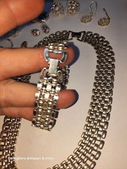 various mixed jewelry lot costume Napier Set Watch Earrings bracelet Necklace