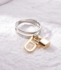 Sally’s Quality 100% Copper Scarf Ring Lock Buckles Brooch For Silk Scarves