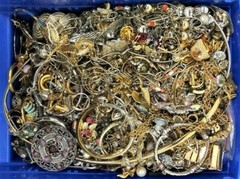 10 Pounds Unsorted Jewelry Lot Vintage Modern Lot Wear Junk Craft DIY Repurpose