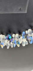 Vintage Vendome Austrian Aurora Borealis Crystal Rhinestone Cluster