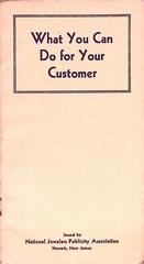 Jewelers Publicity Association Pamphlet Newark NJ 1920s-40s Advertising Guide