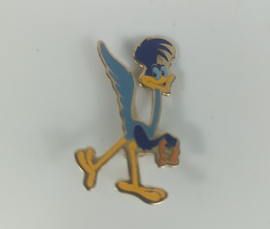 Vintage Roadrunner Pin Brooch cartoon metal Looney Tunes 1.5″ tall