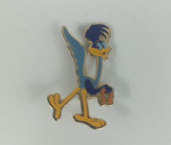 Vintage Roadrunner Pin Brooch cartoon metal Looney Tunes 1.5″ tall