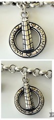 Brighton Washington DC Charm Bracelet White House Capitol Cherry Blossom