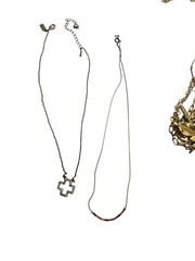 Lot Vintage & New Custom Jewelry Watches Anna Klein Gold Filled Chains
