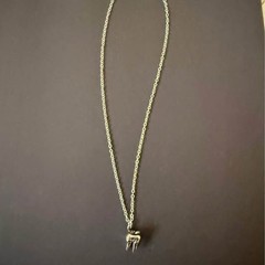 Vintage Wisdom Tooth Pendant Necklace | Stainless Steel Chain