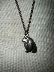 Pewter Penguin Necklace Not specified Used