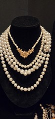 Vintage Mod Faux Pearl Jewlery Lot Of 61. 6lbs+.24 Signed Monet Anne Klein Avon