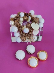 Gold Tone Starfish Statement Set Bracelet and Earrings Nautical Beach Chunky