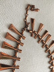 Vintage Renoir Copper Necklace Beautiful Condition