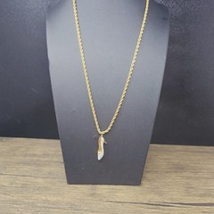 Franklin Mint Cinderella’s Enchanted Slipper Shoe Rhinestone On Revlon Chain