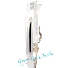 Sterling Silver And 14KT. Annapolis Maryland Destination Bracelet (6mm)