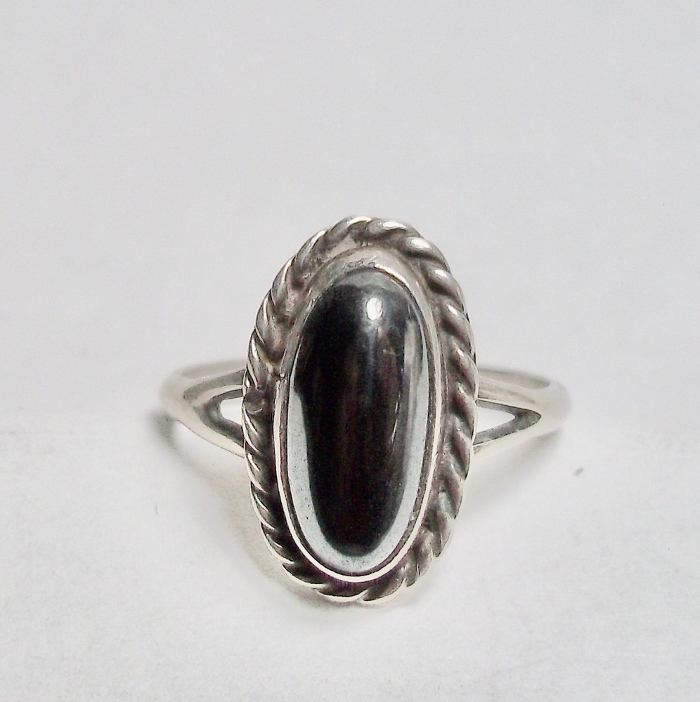 VINTAGE – P.B. ETCITTY – NAVAJO – RING – SIZE – 5.25+