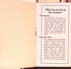 Jewelers Publicity Association Pamphlet Newark NJ 1920s-40s Advertising Guide