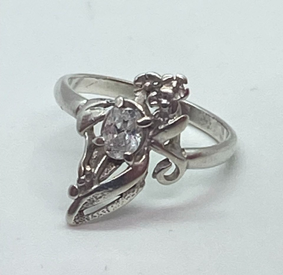 Vintage rings made of 925 silver, Size 8 . Weight 2.46 g. Jewelry from Ukraine