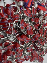 Lot Of 110 Red Hat Society Brooch Pins Bulk Lot