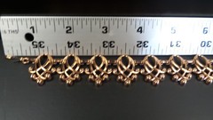 VINTAGE PARURE COPPER copyrightRENOIR SIGNED NECKLACE BRACELET AND EARRINGS SET