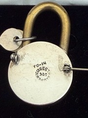 Vintage Taxco Sterling Lock Pin