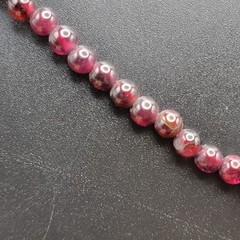 Natural Garnet Bead Necklace 4mm Red Stone Strand Choker Double Wrap Bracelet