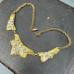 Vintage Unsigned McClelland Barclay Designer Pendant Necklace . Bracelet . Hig