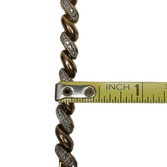 Vintage Vermeil Ross Simons Gold Plated Over 925 Sterling Silver Bracelet 17g