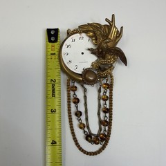 Vintage Maximal Art Watch Parts Collage Large Brooch Pin Steam Punk Unique
