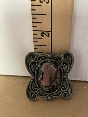 Vintage Rhodolite Scarf Ring