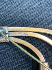 Vintage Matisse Renoir Calla Lily Copper Brooch 3 1/8″ long – Beautiful MCM
