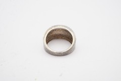 Vintage Sterling Silver 925 Ring Size 5.25 Textured