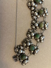 Art Nouveau/Art Deco Mexican Solid Silver Silver Bracelet